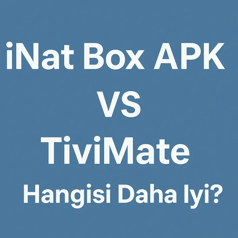 iNat Box APK vs. TiviMate